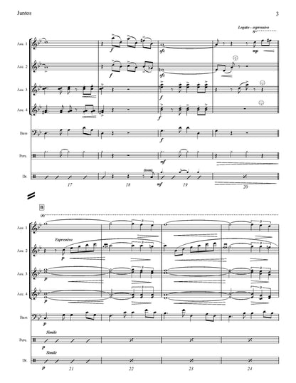 Juntos ("Together") Score & Parts (Ensemble/Orchestra)