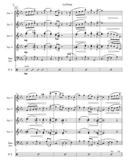 La Fiesta Score & Parts (Ensemble/Orchestra)