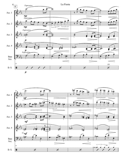 La Fiesta Score & Parts (Ensemble/Orchestra)