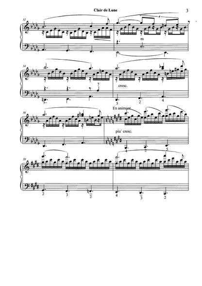 Clair de Lune (with mp3 sound file)